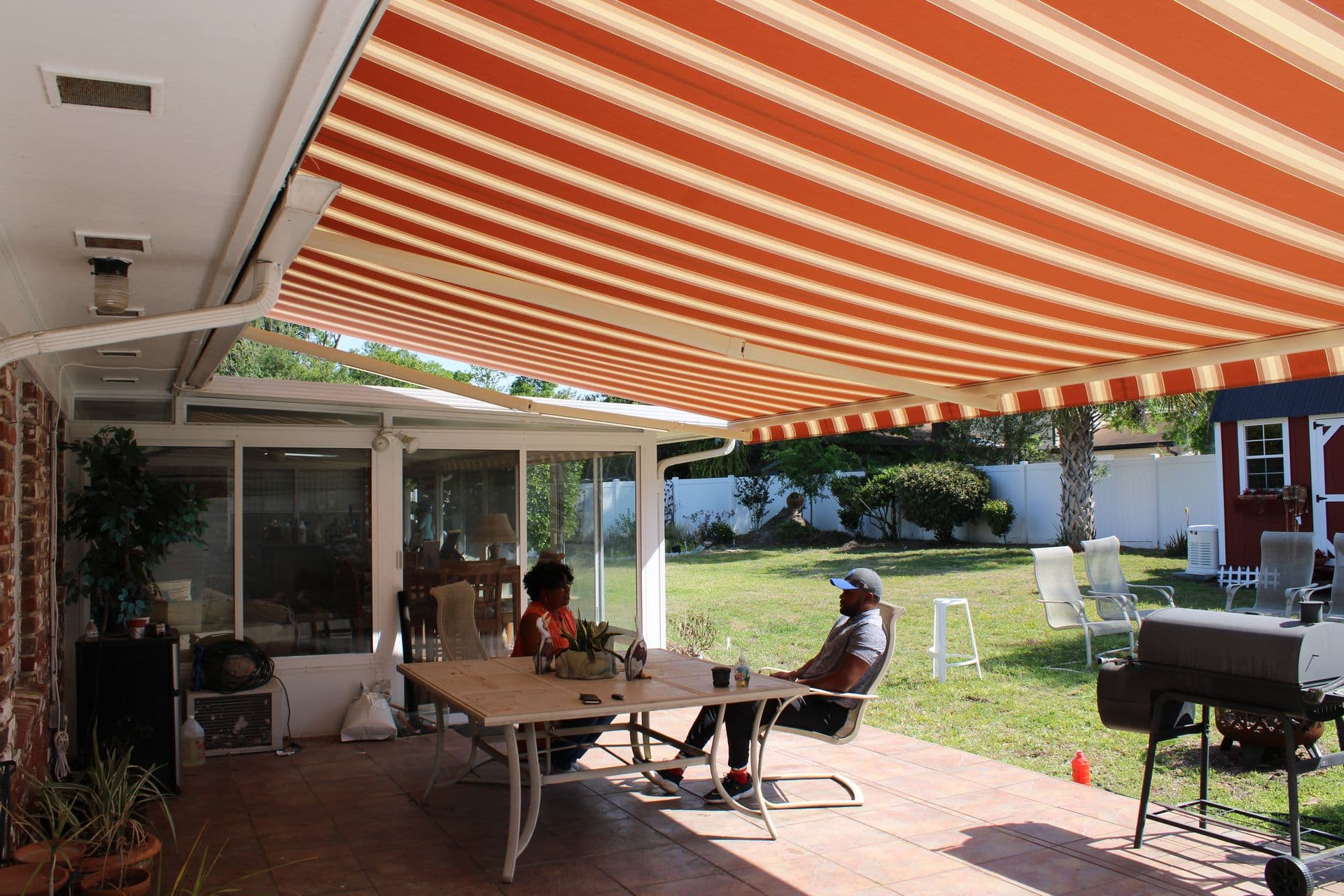 Awning Sunny Day