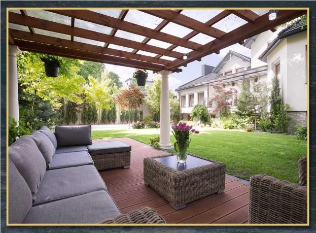 pergola, awning, retractable awning, home exterior